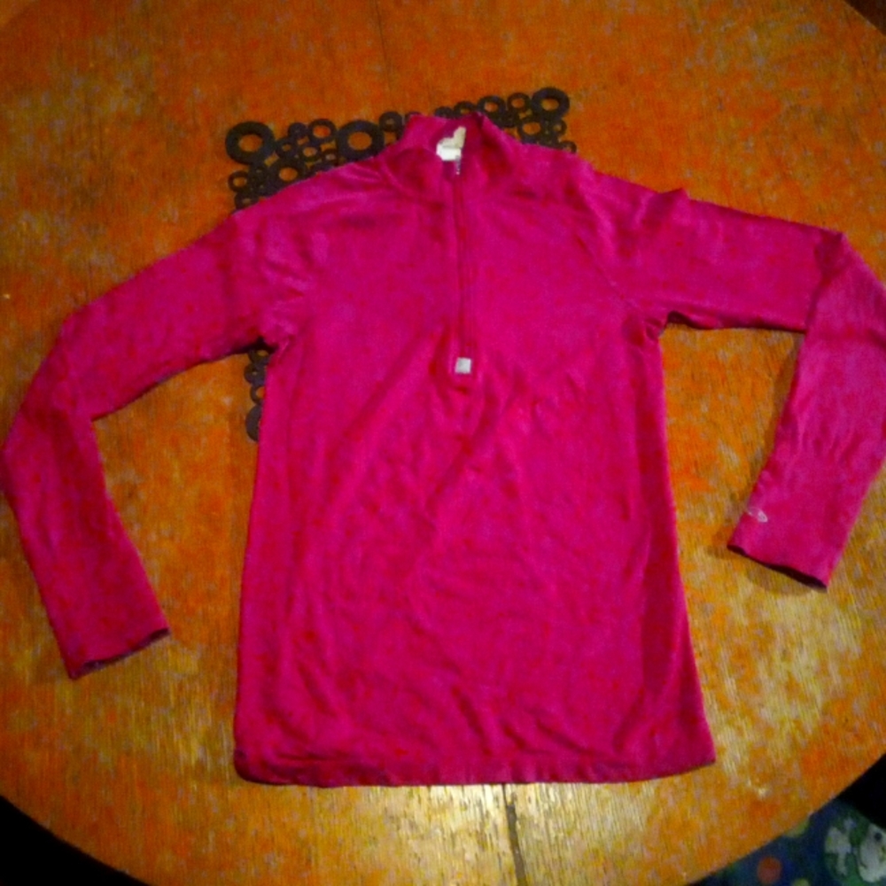 Pink champion long sleeve shirt
